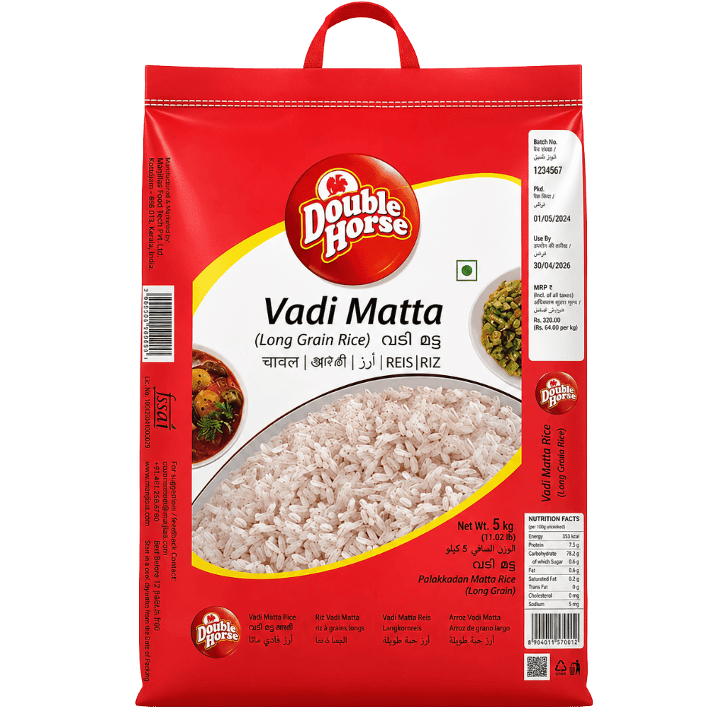 Double Horse Vadi Matta Rice 5 kg buy online USA