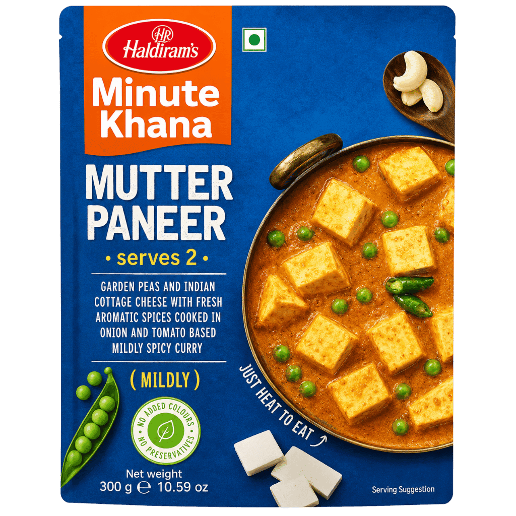 Haldiram's Mutter Paneer 300 g buy online USA