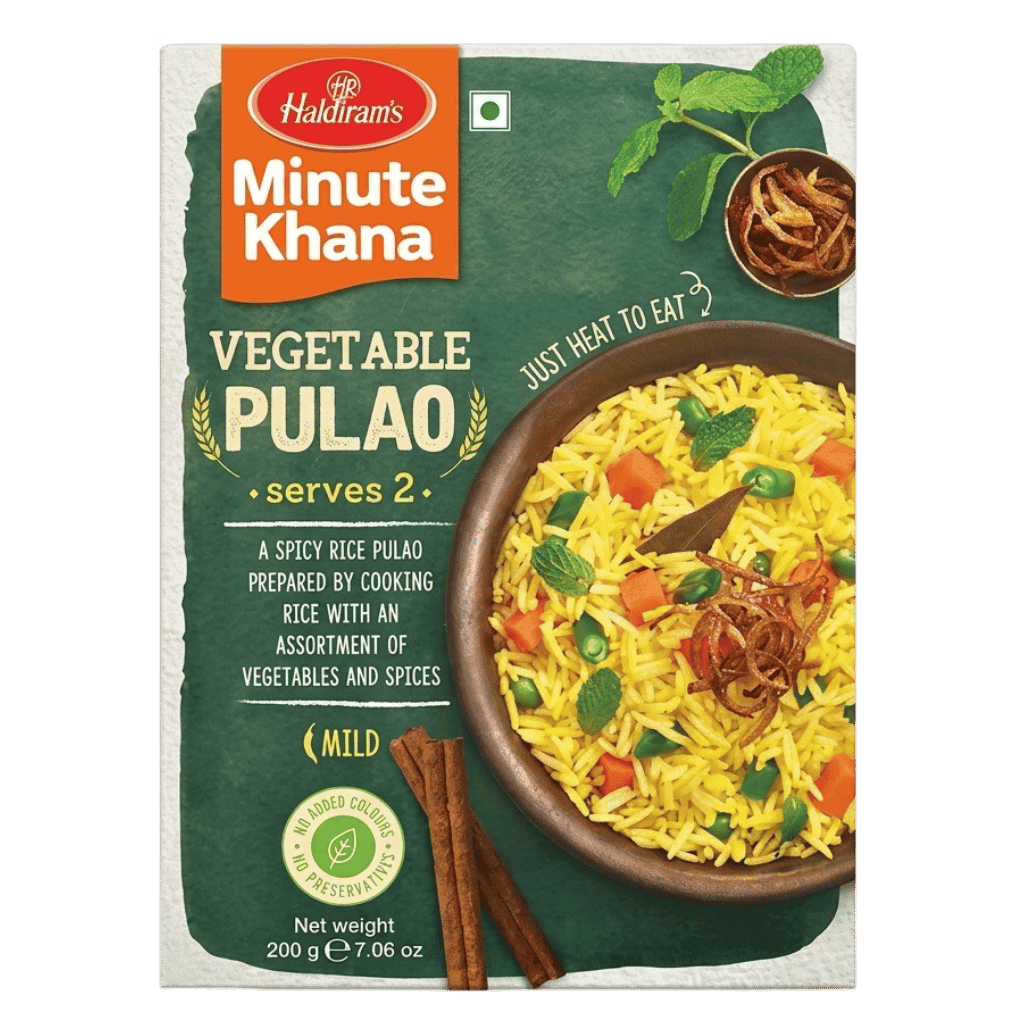 Haldiram's Vegetable Pulao 200 g buy online USA