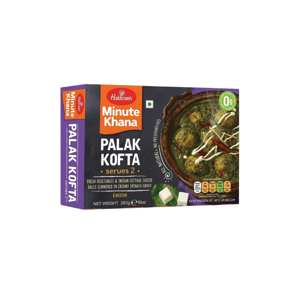 Haldiram's Palak Kofta 283 g buy online USA