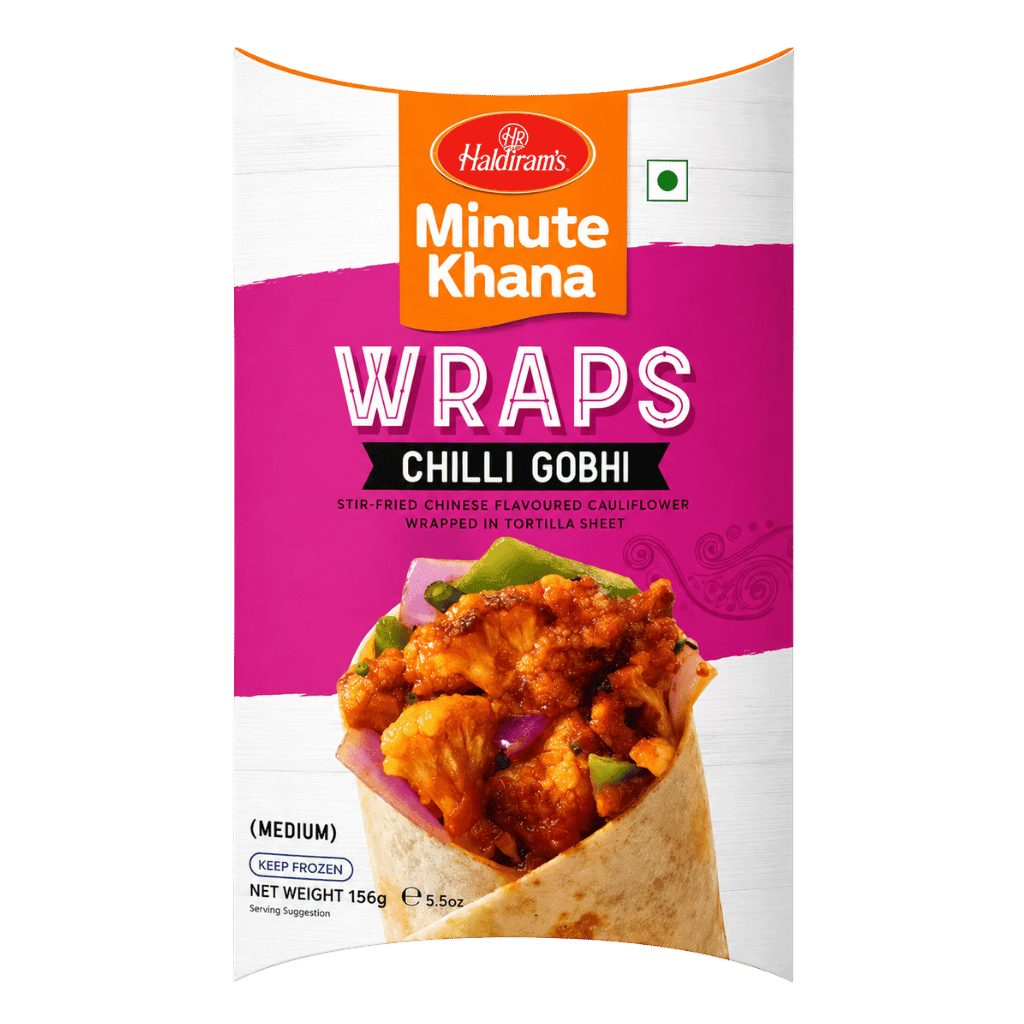 Haldiram's Chilli Gobi Wrap 1 pc buy online USA