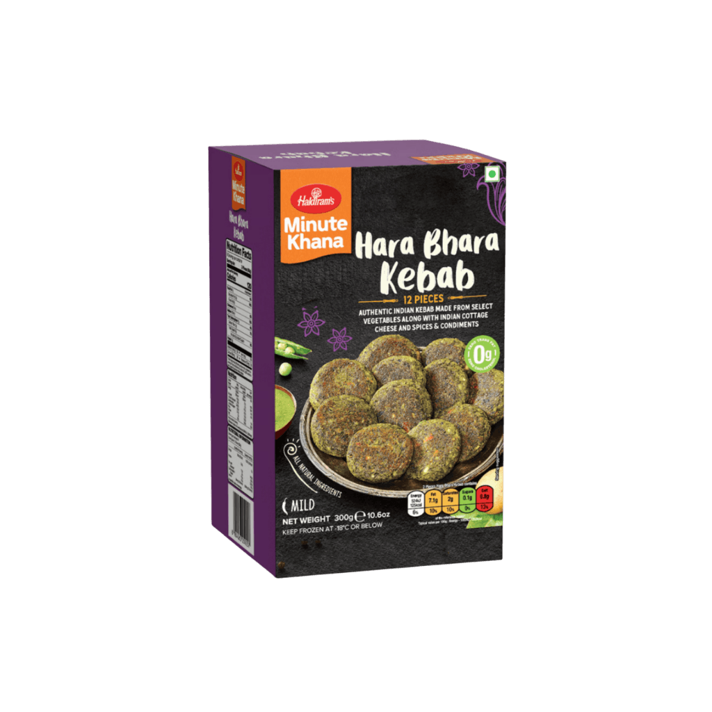 Haldiram's Hara Bhara Kebab 12 pcs buy online USA