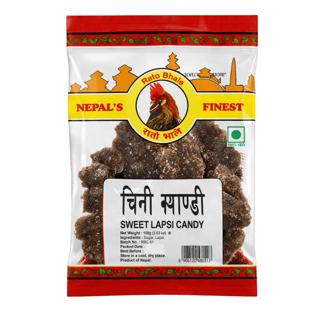 Rato bhale Sugar Lapsi Candy 100 g buy online USA