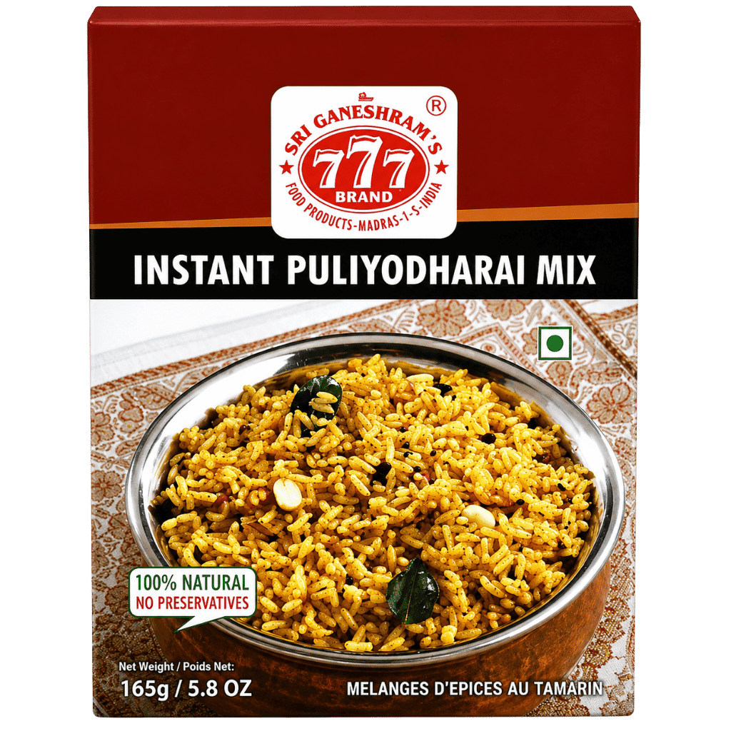 Sri Ganeshram's 777 Puliyodharai Mix 165 g buy online USA