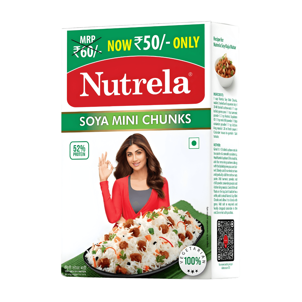 Nutrela Soya Mini Chunks 180 g buy online USA
