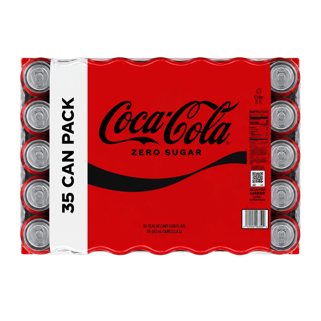 Coke Zero Sugar 12 fl oz 35-count buy online USA