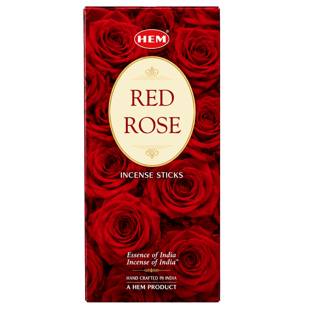 HEM Red Rose Incense 6 Piece buy online USA