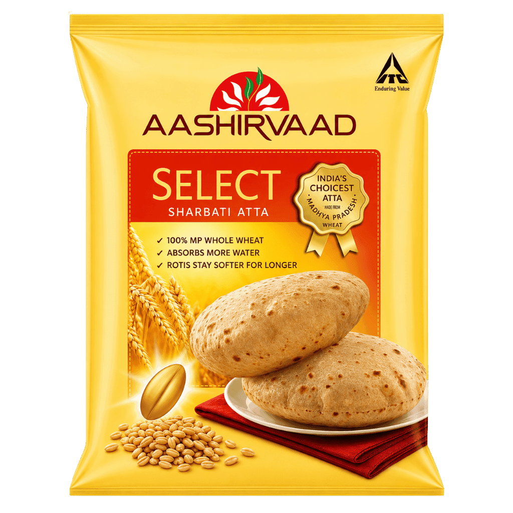 Aashirvaad Sharbati Wheat Flour 10 lb buy online USA