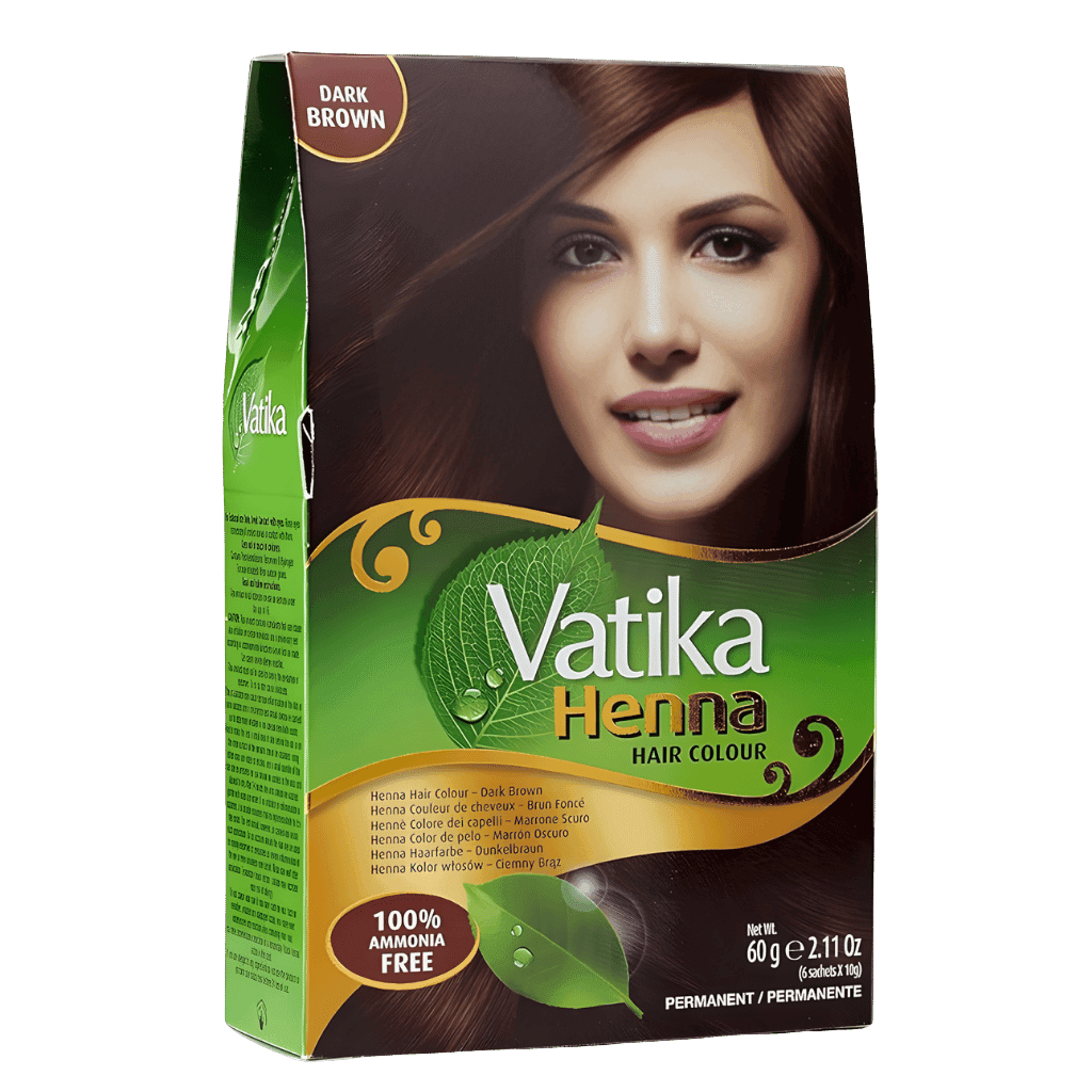Vatika Dark Brown Hair Color 60 g buy online USA