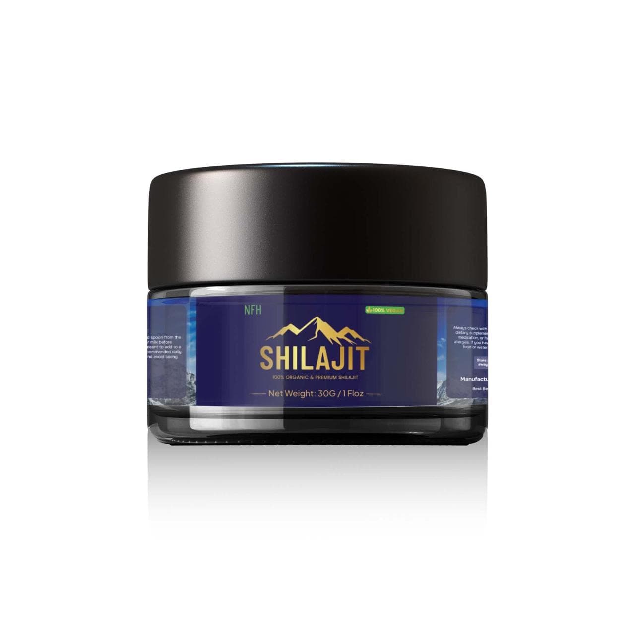 NFH Pure Organic Himalayan Shilajit Gold Grade Resin 30 g buy online USA